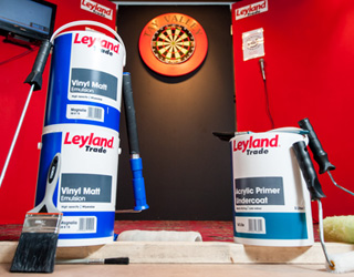 Leyland delights darts team wth dazzling finish